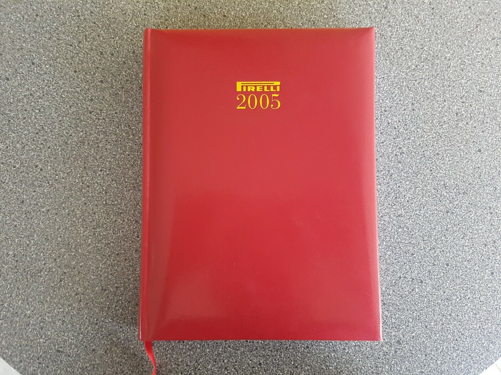 Genuine 2005 Pirelli Planner Notebook Dairy Collectable Calendar