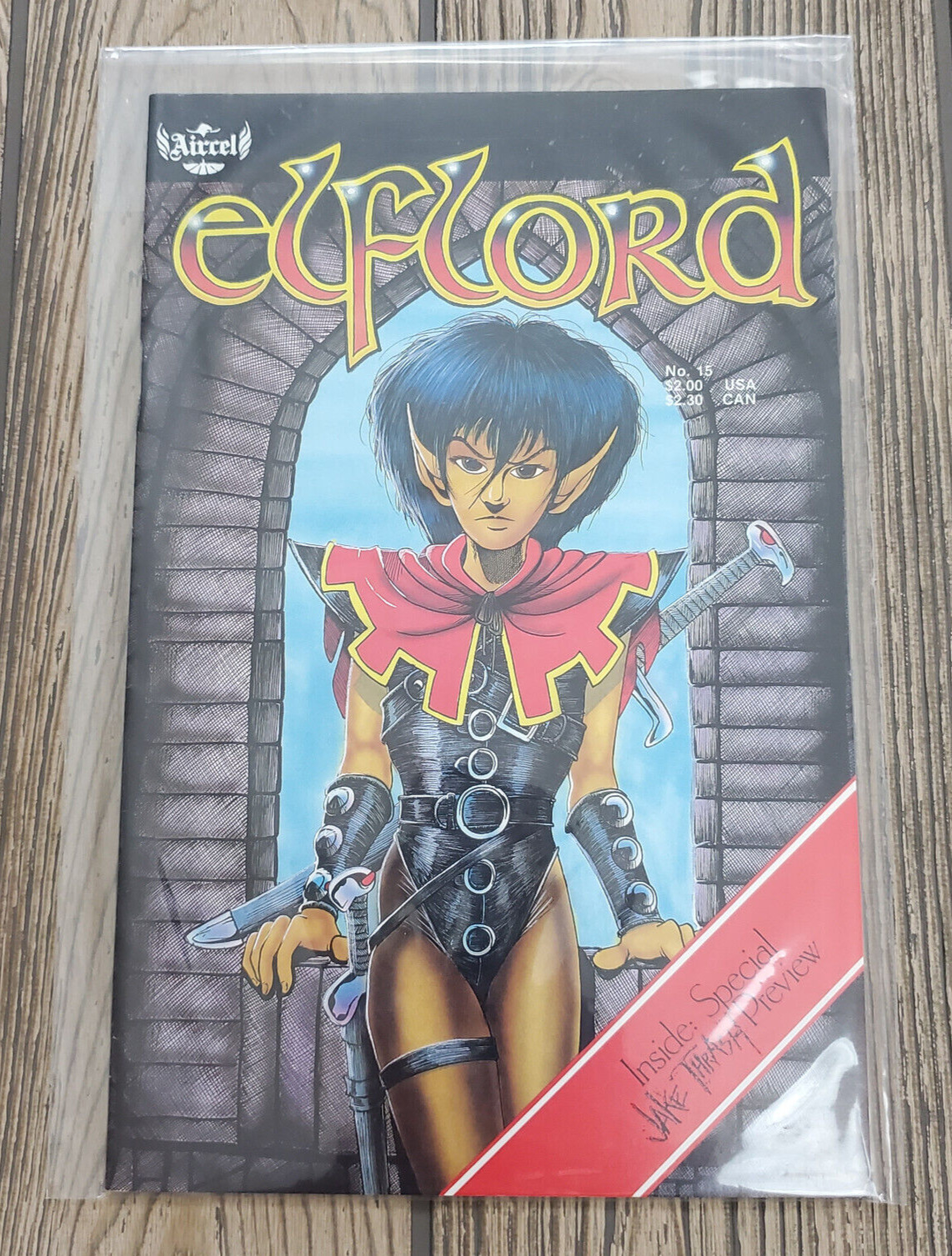 Elflord Comic Book Issue #15 Aircel Comics 1986 2nd Series