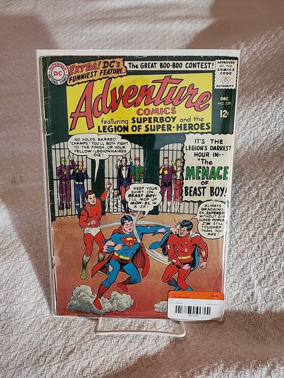 Adventure Comics #339 (DC 1965) Legion of Super Heroes - Death Of Beast Boy