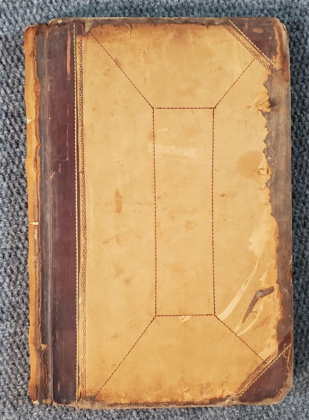 1800 1900 Railroad Ephemera Binder Book Stock Shares Used JNO C Rankin JR NY