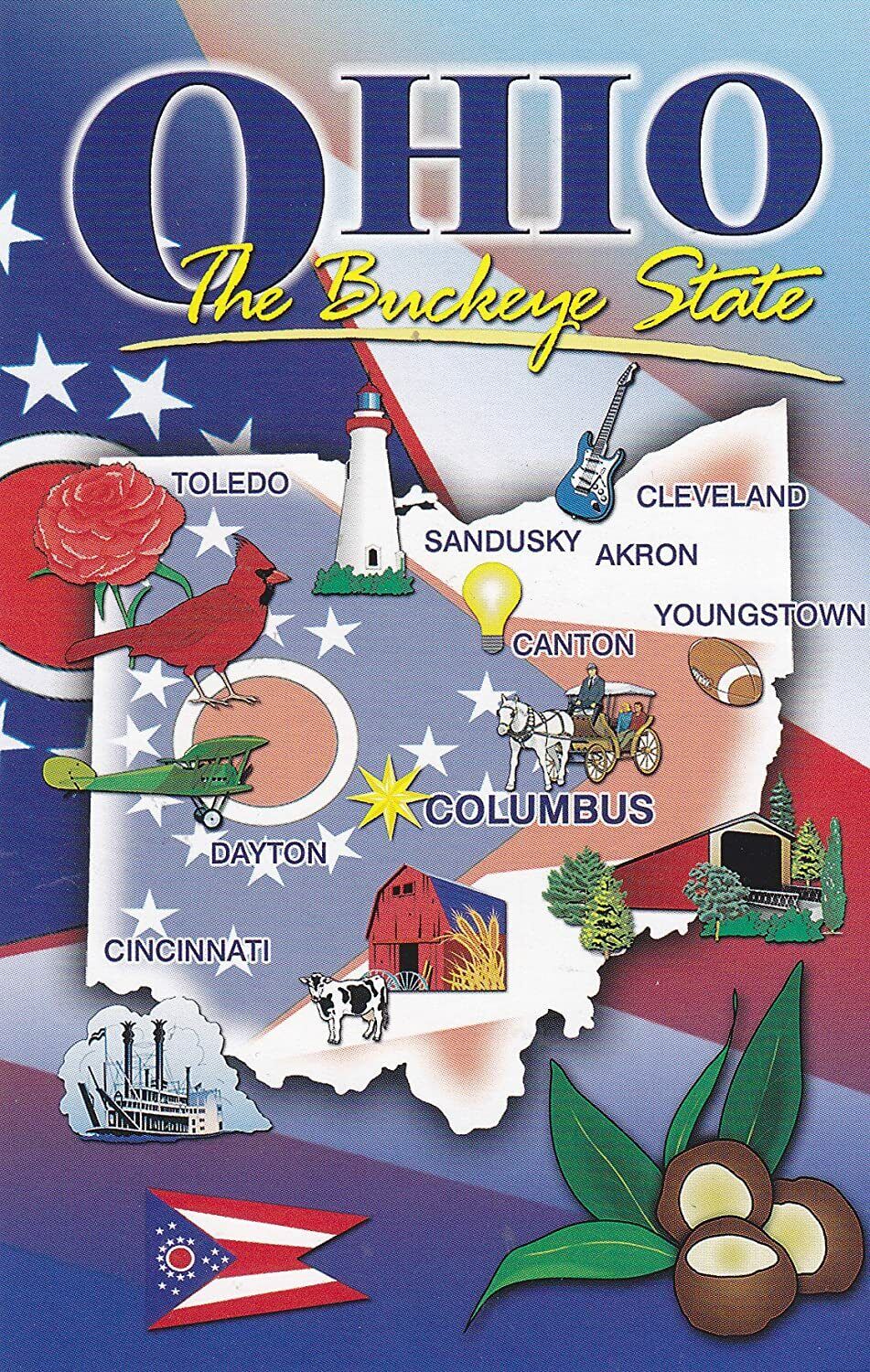 1  STATES1OHIO OHIO, The Buckeye State, Capitol: COLUMBUS; Statehood: March 1, 1
