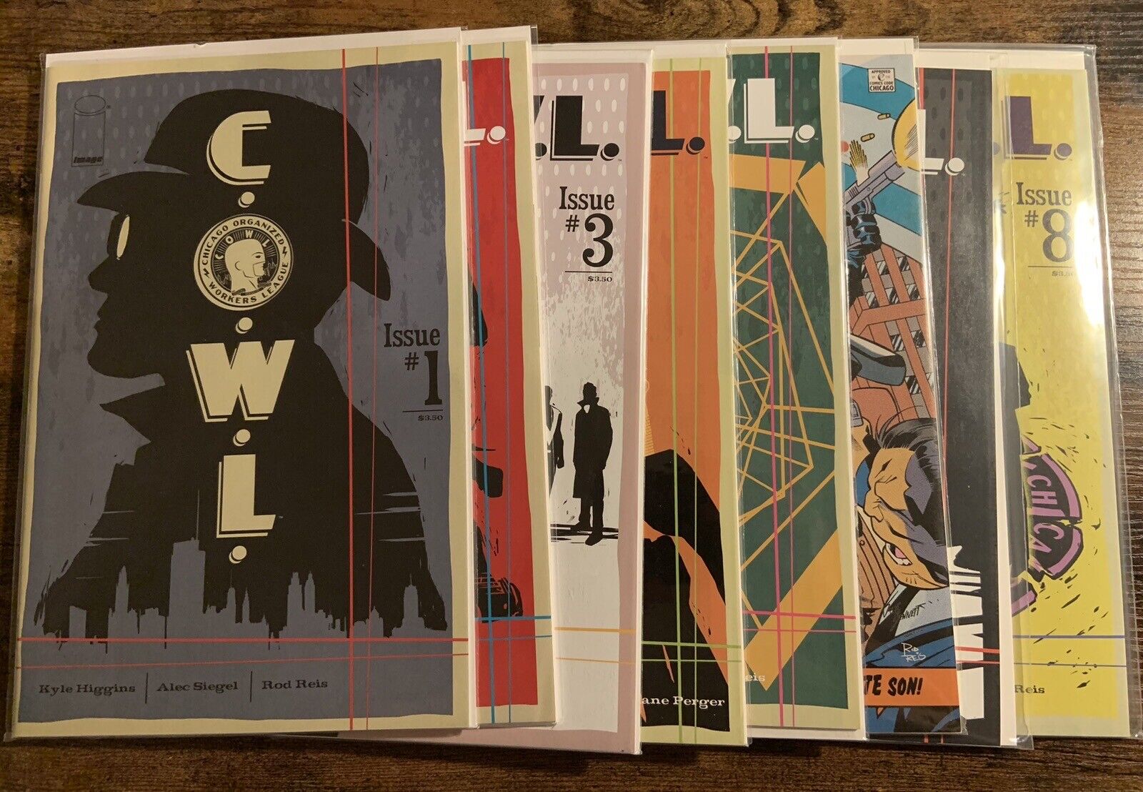Image Comics C.O.W.L. #1-8 2014 Higgins, Siegel & Reis 1st Printing