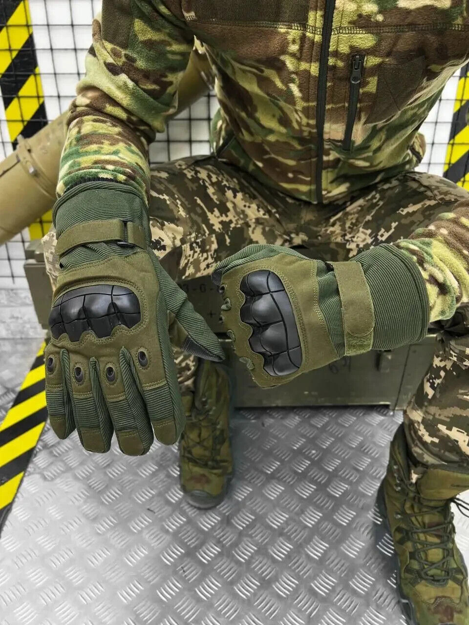Gloves Tactical Military fleece Shooting Men Hunting Combat Army UKRAINE