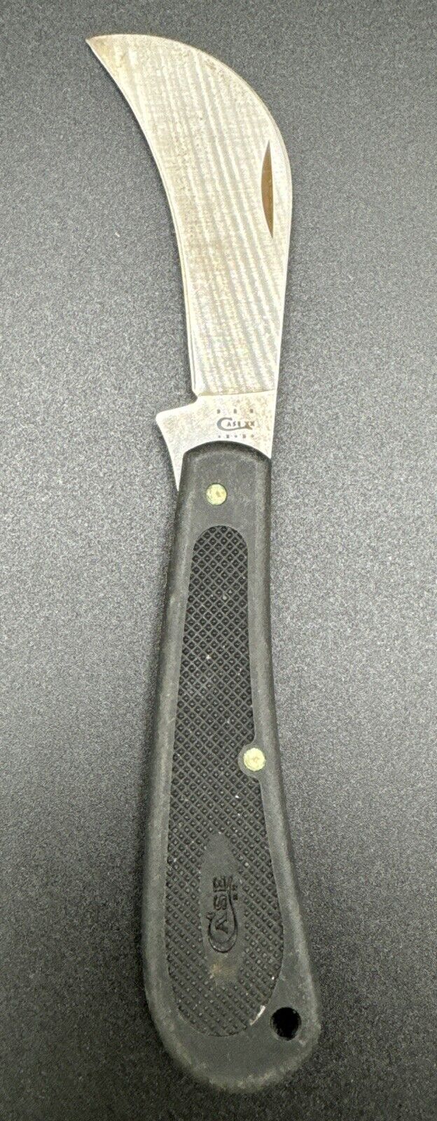 CASE XX HAWKBILL KNIFE LT1011 BLACK SYNTHETIC 2012