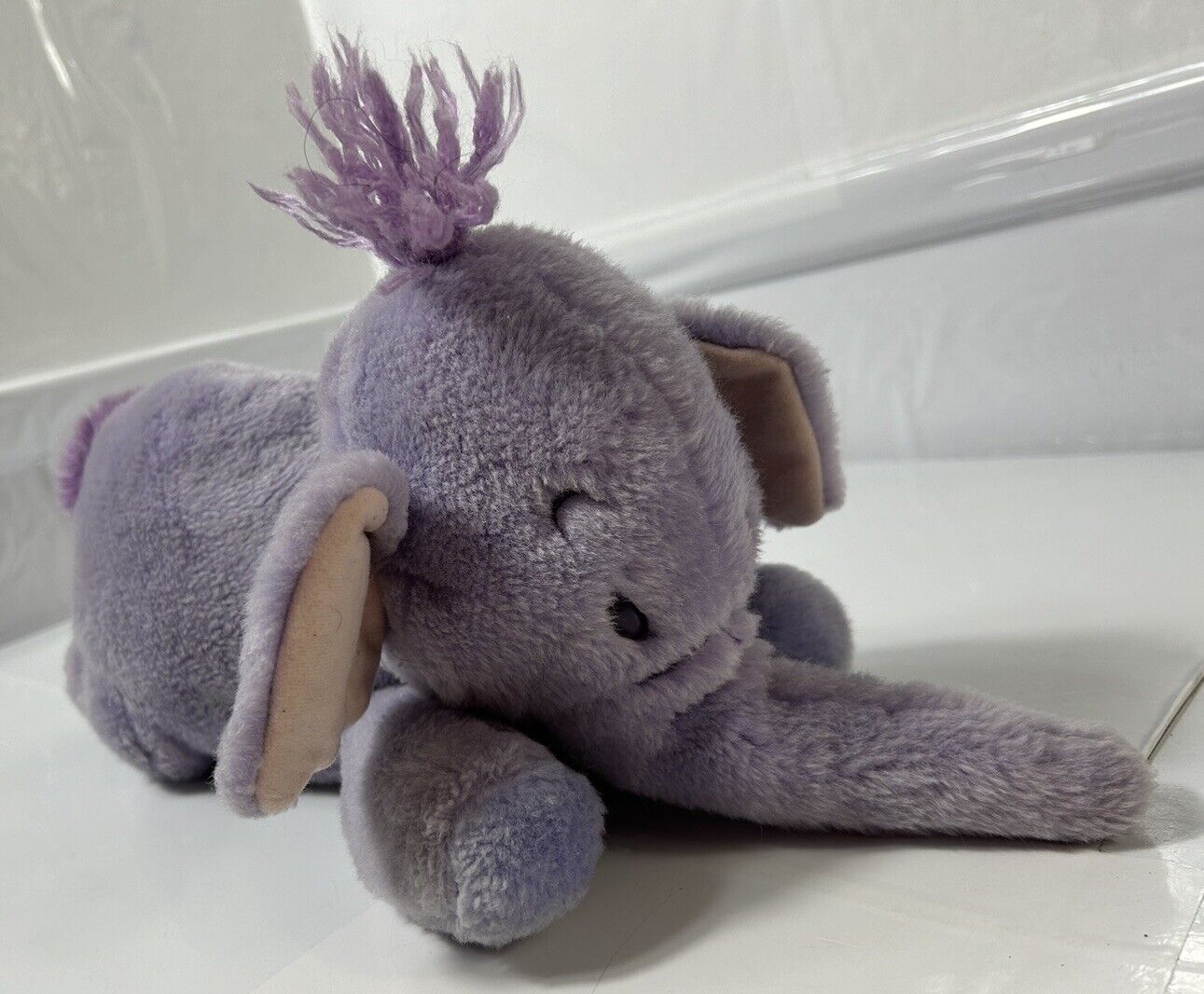 Disney Store Exclusive Lumpy Heffalump Plush Winnie The Pooh Purple Elephant 14”