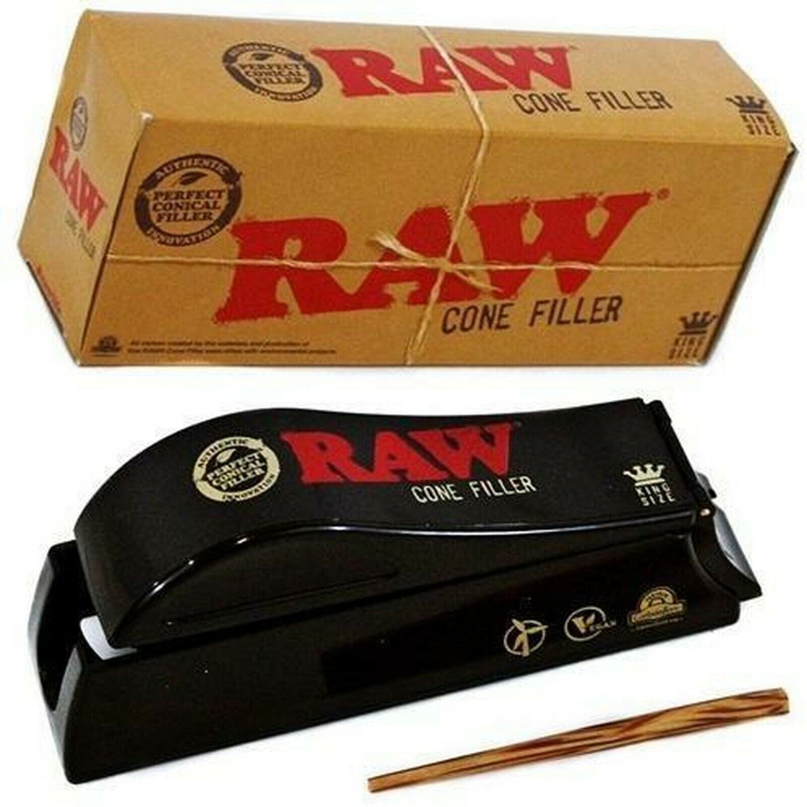 AUTHENTIC RAW CONE FILLER FOR King SIZE CONES 