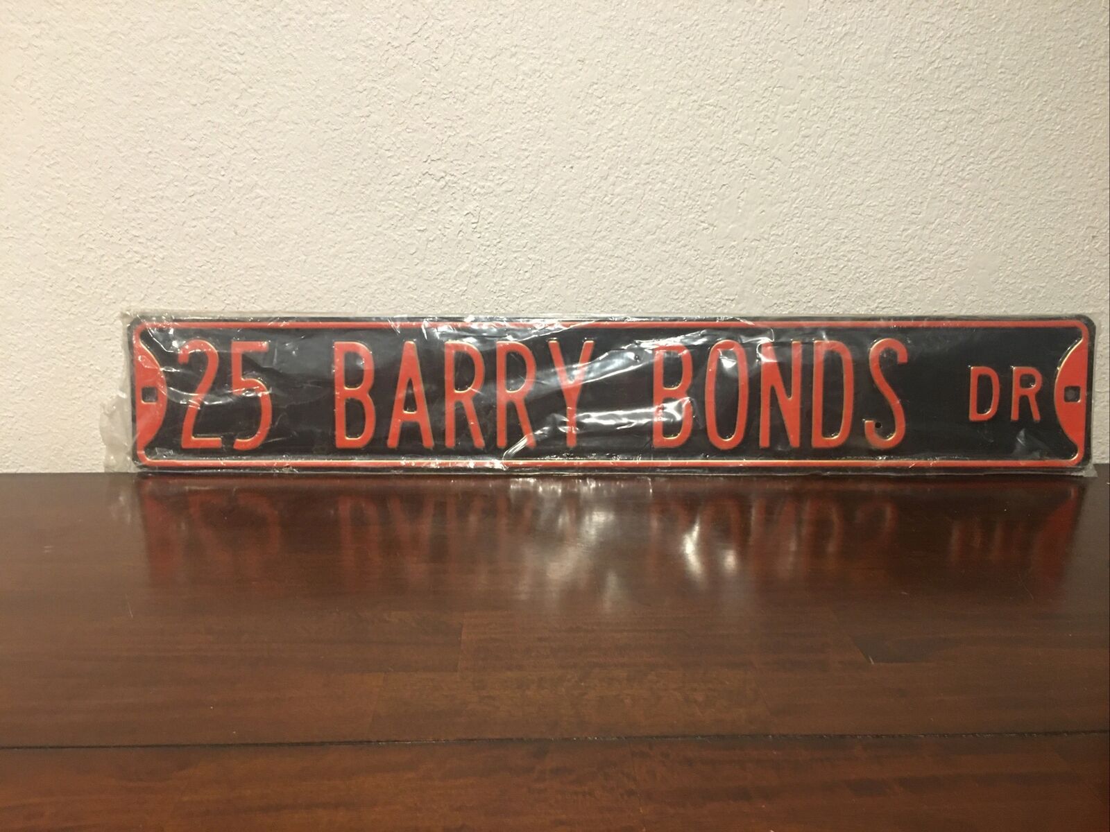 BarryBonds Metal Street Sign ‘36 & ‘6 Collection New 