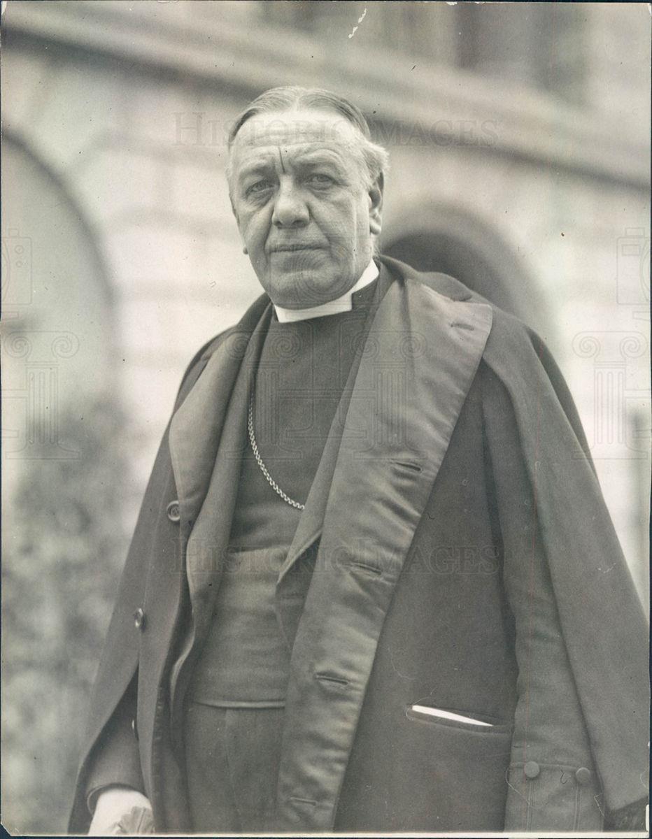 1924 Press Photo Washington DC Episcopal Bishop James Freeman - ner17887