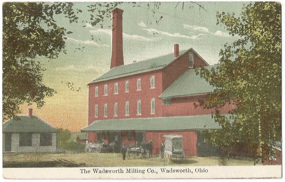 Wadsworth Ohio OH ~ Milling Company c.1908