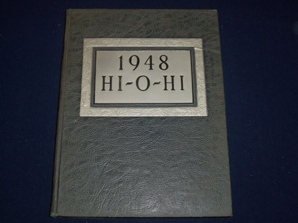 1948 HI O HI OBERLIN COLLEGE OHIO YEARBOOK - GREAT PHOTOS - YB 4