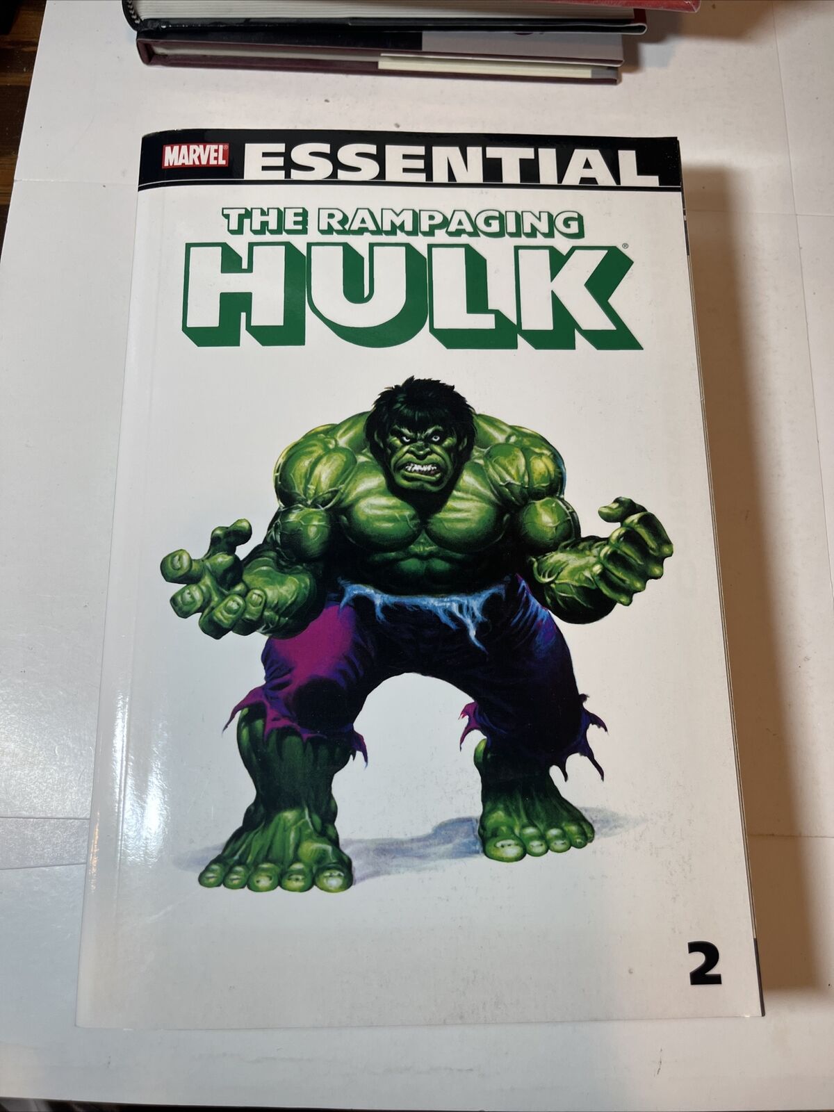 The Rampaging Hulk Vol. 2 by Bill Flanagan (2010, Trade Paperback)