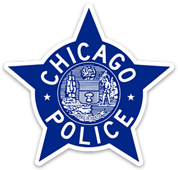 CHICAGO POLICE STAR MAGNET - 1960\'s Star, Size 3\