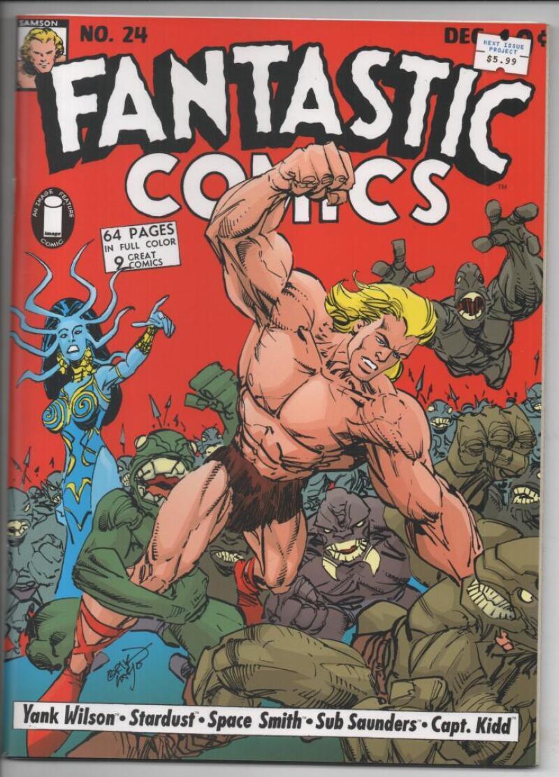 FANTASTIC COMICS #24, NM, Magazine sized, Image, 2008, Sienkiewicz