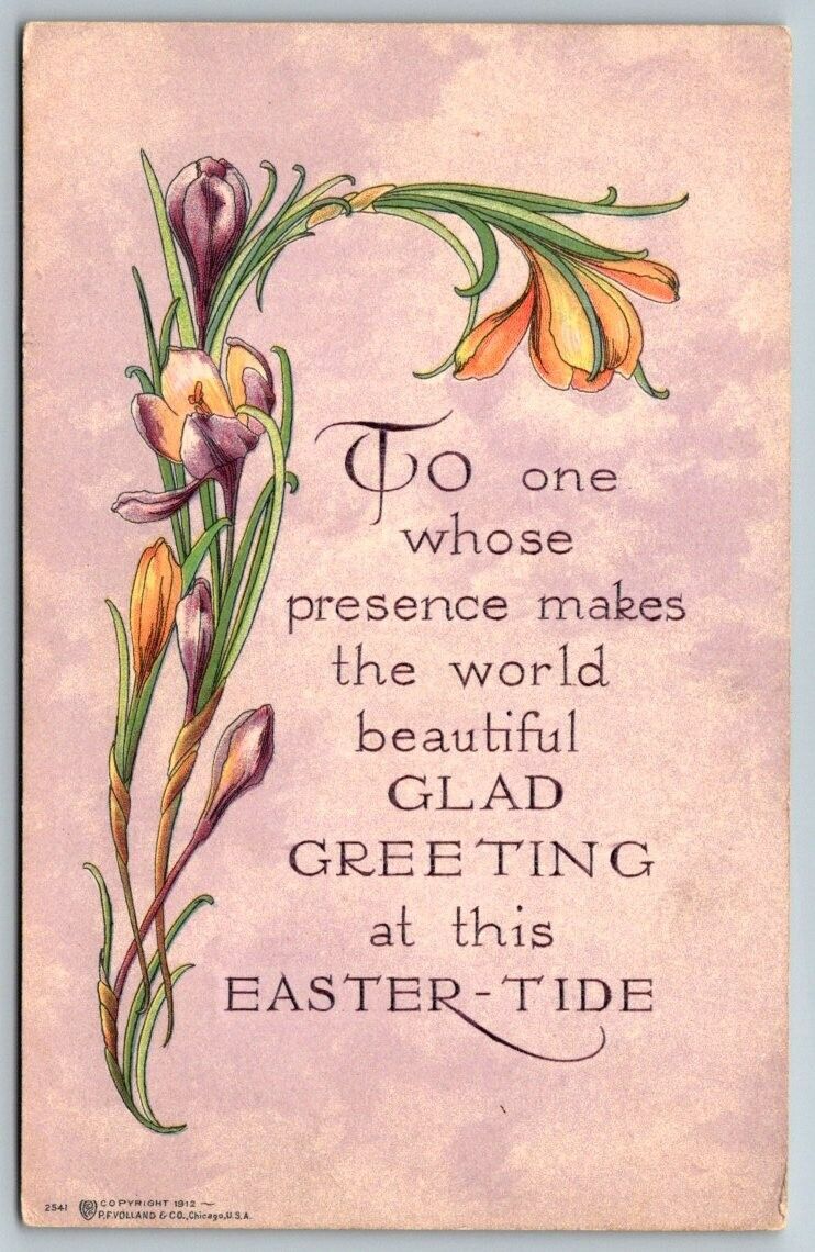 Easter Greeting   Postcard  c1915
