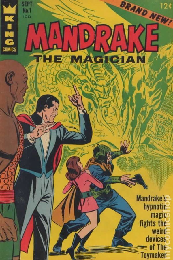 Mandrake the Magician #1 VG 1966 Stock Image