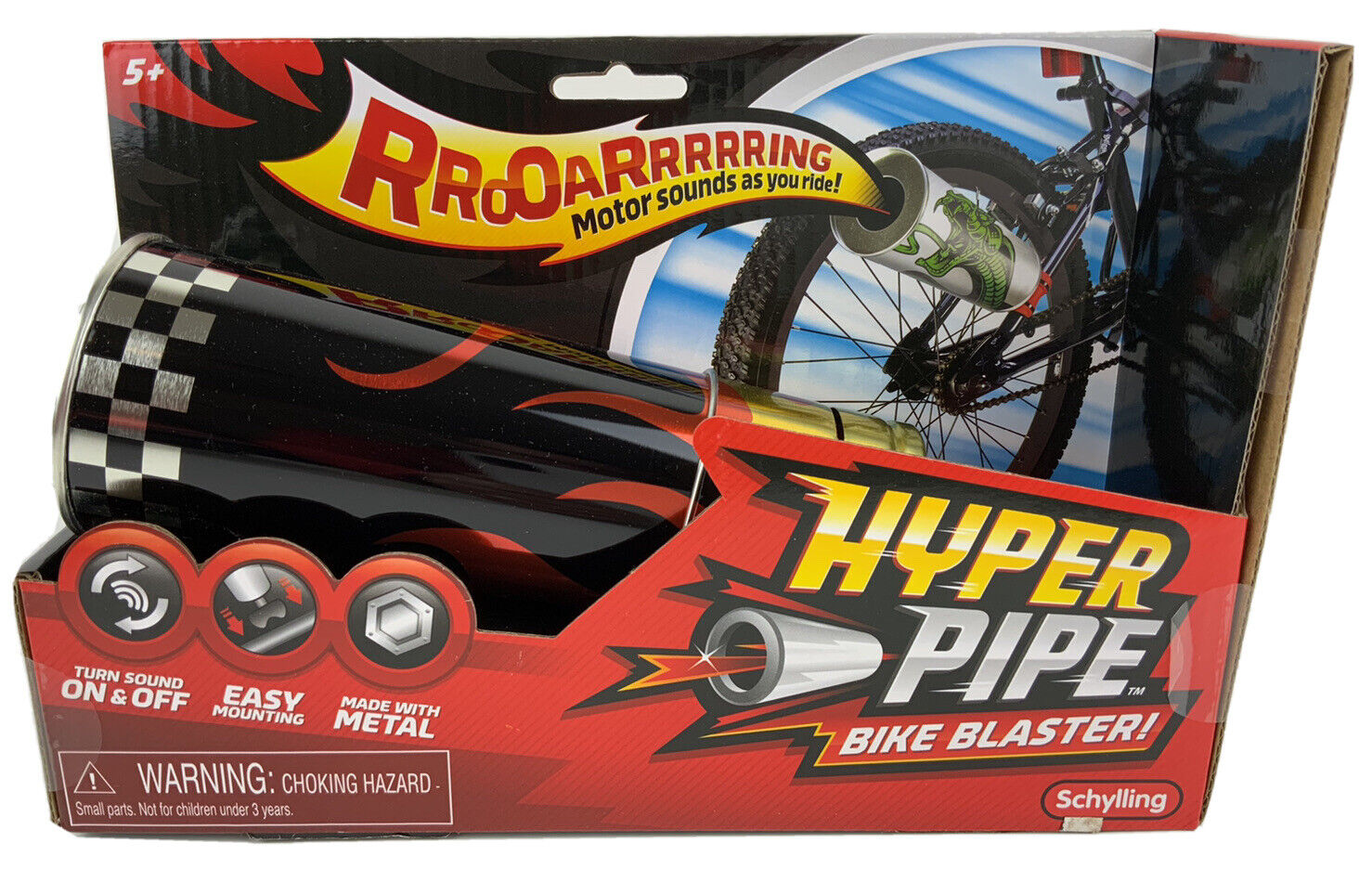 HYPER PIPE Bike Toy Vrroom Vroom Za Zoom hot rod Motorcycle Engine Noise Exhaust