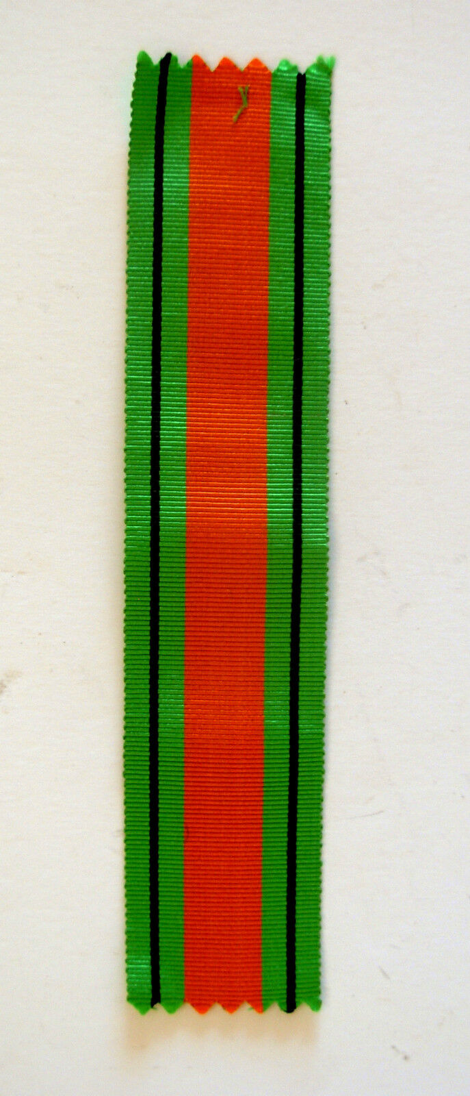British World War II Defence Medal Ribbon 6 Inches Original British Govt. Issue
