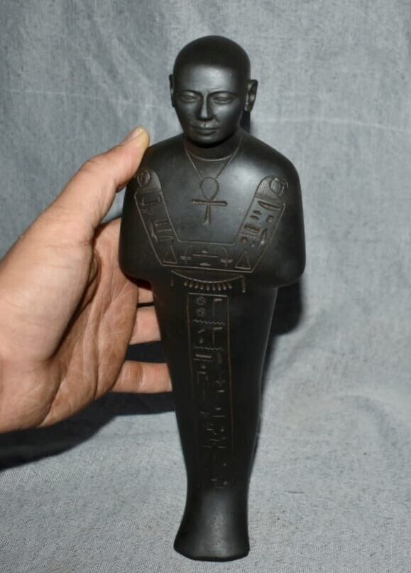 Rare Statue Of pharaonic priest at 26th Dynasty Ancient Egyptian Antiquities BC
