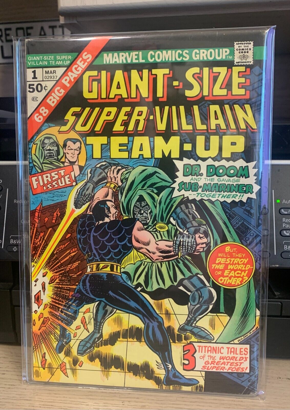 Marvel - Giant-Size Super Villain Team-Up - Issue #1 - 08/75 - Hero Grader 6.0