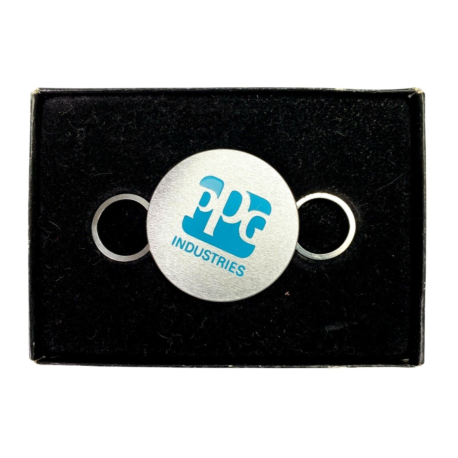 PPG Industries Key Ring Pittsburgh Plate Glass Advertising Ad Logo New in Box