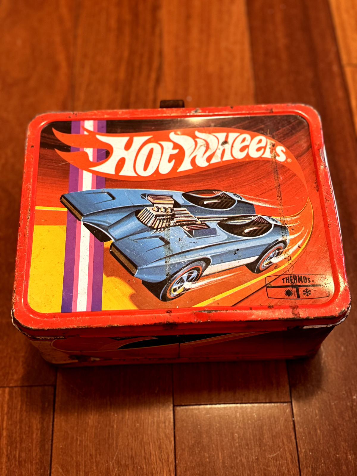 Hot Wheels Lunchbox Vintage Original 1969 Redline no thermos