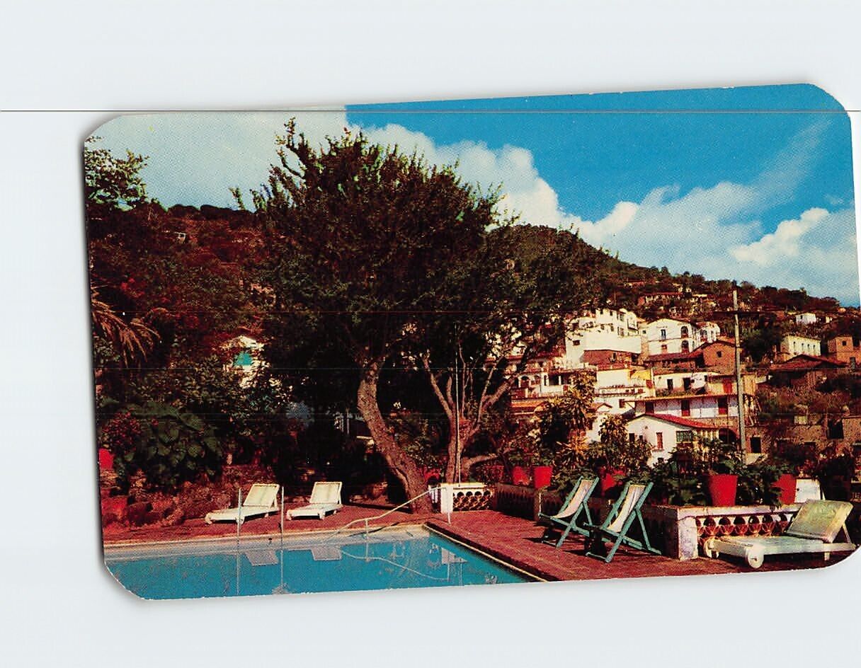 Postcard Panoramic View from Rancho Telva Hotel Guerrero Mexico