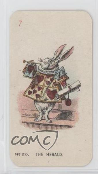 1930 Carreras Alice in Wonderland Tobacco Round Corners Small The Herald 11bd