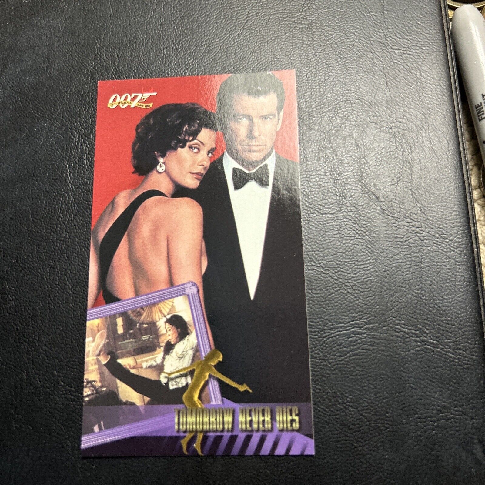 Jb17 The Women Of James Bond 007 Supervue 1998 #66 Teri Hatcher Pierce Brosnan