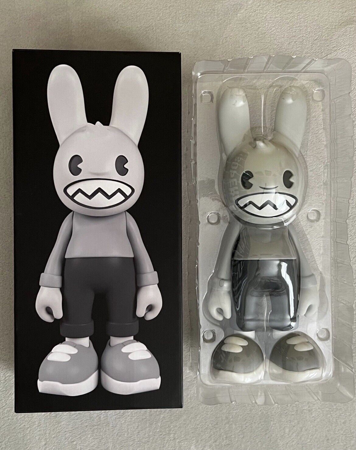 Superplastic 15” Guggimon Lil’ Helpers . Grayscale First Edition, Rare