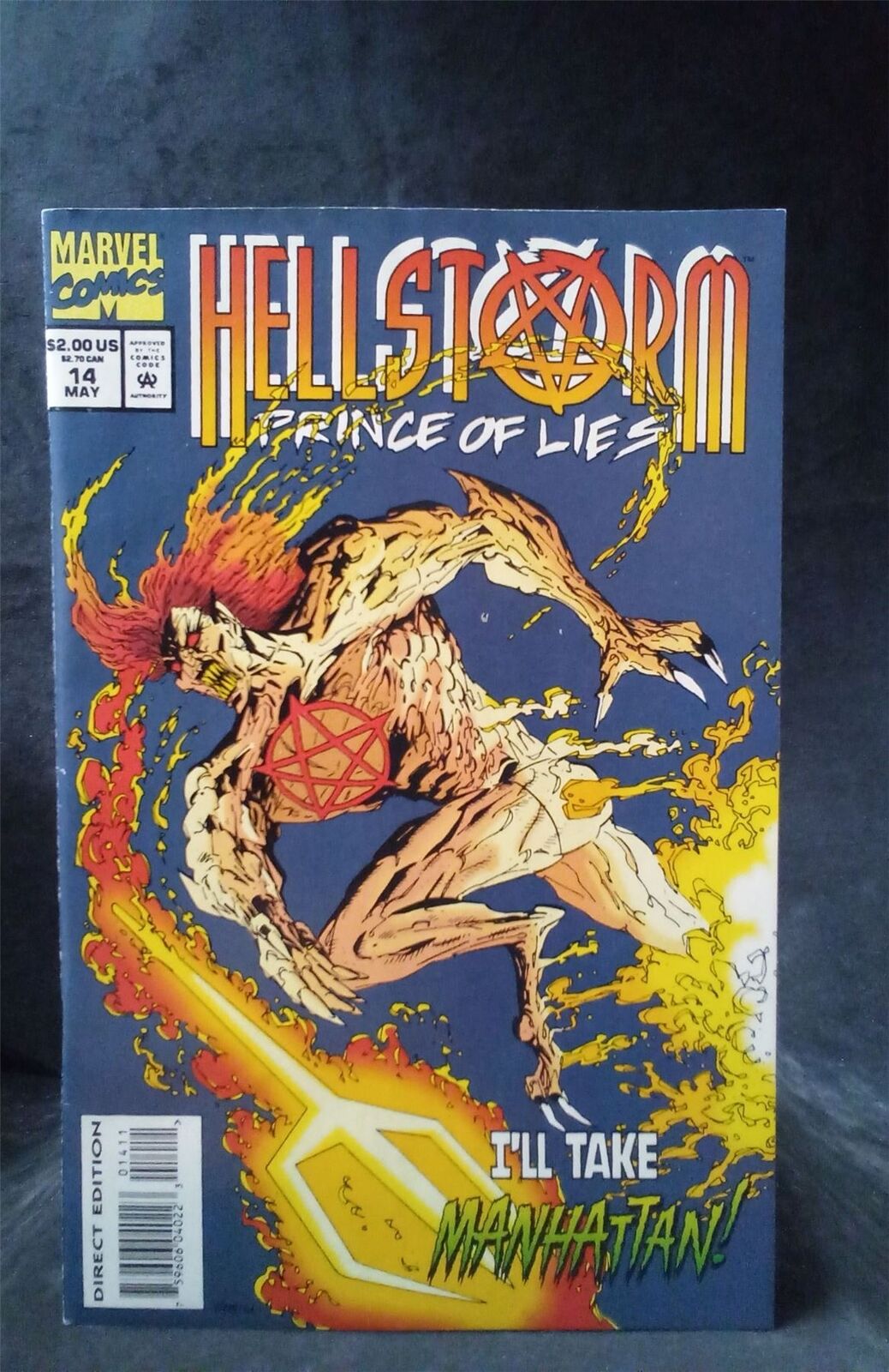 Hellstorm: Prince of Lies #14 1994 Marvel Comics Comic Book 
