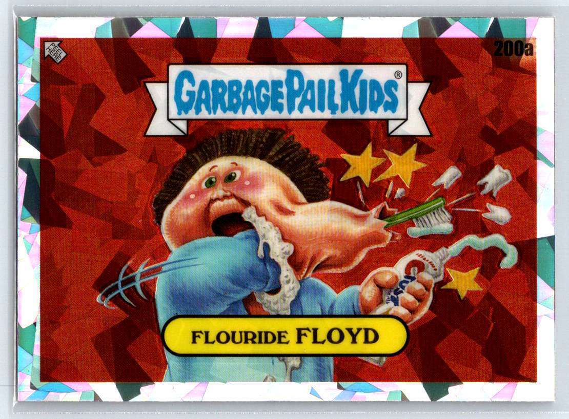 2022 Topps Chrome Garbage Pail Kids Original Series 5 #200a Flouride Floyd