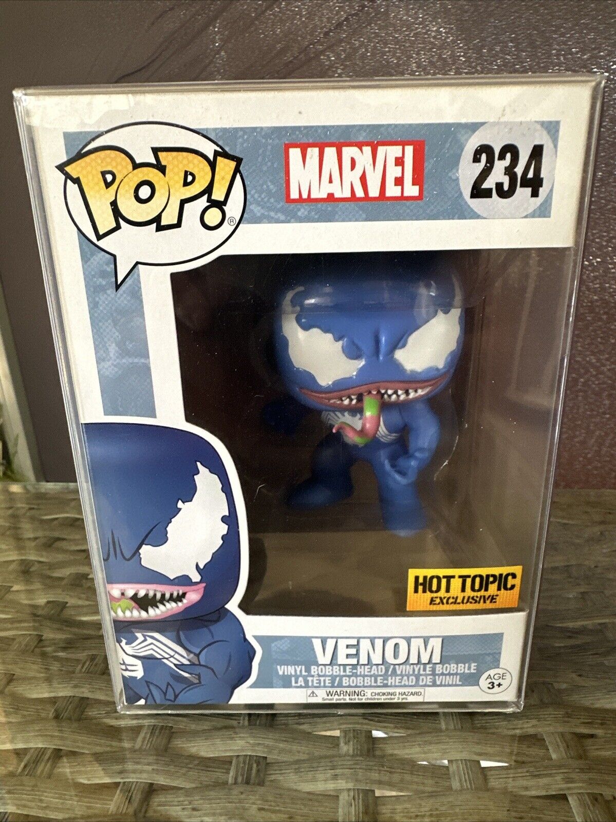 Funko Pop Vinyl: Marvel - Venom - (Blue) - Hot Topic (Exclusive) #234