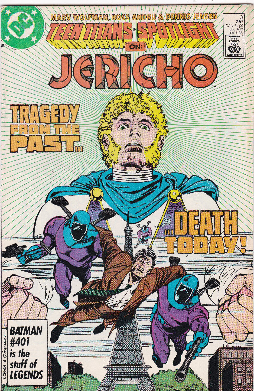 Teen Titans Spotlight #3,  (1986-1988) DC Comics, High Grade