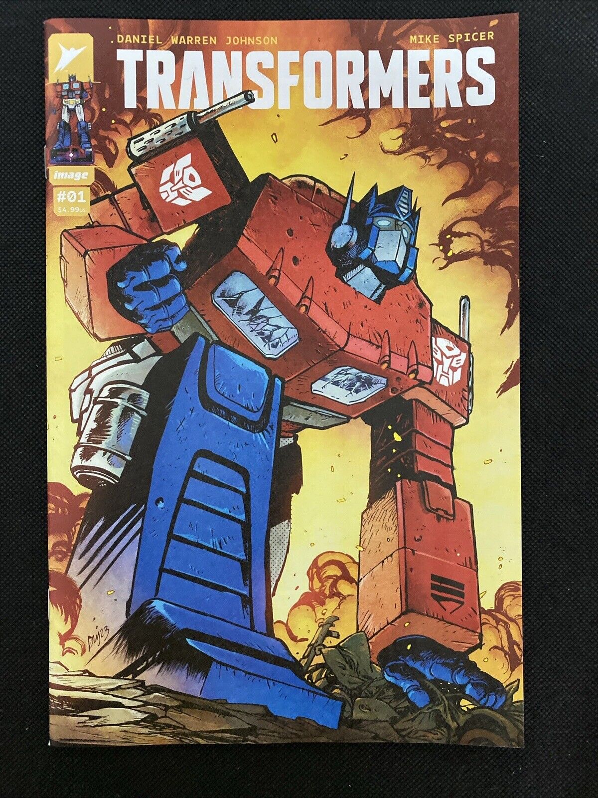 Transformers #1 (Image Skybound 2023) Daniel Warren Johnson Cover A NM 1st print