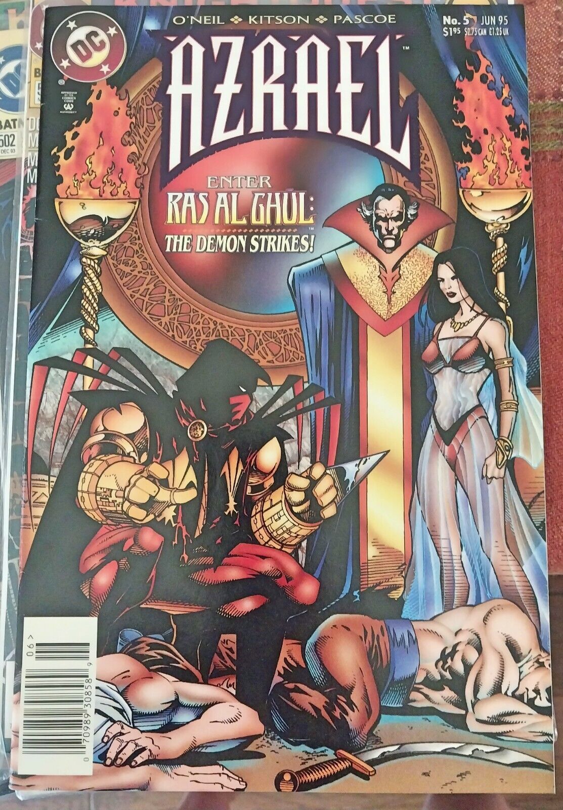 Azrael #5 1995 DC Comics Bagged Newsstand Edition NM