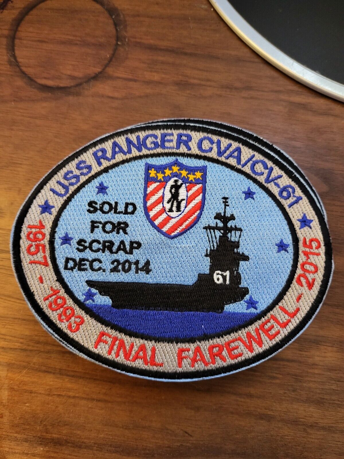 USS RANGER, CVA/CV-61, 1957-1993 FINAL FAREWELL-2015
