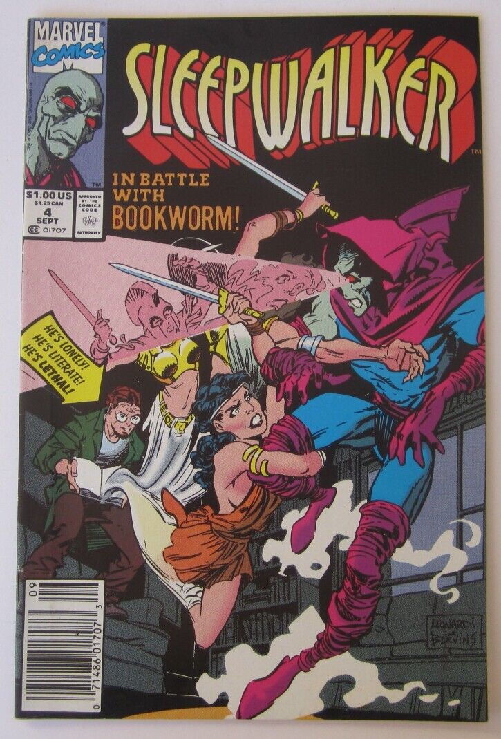 Sleepwalker #4 ~ 1991 Marvel Comics