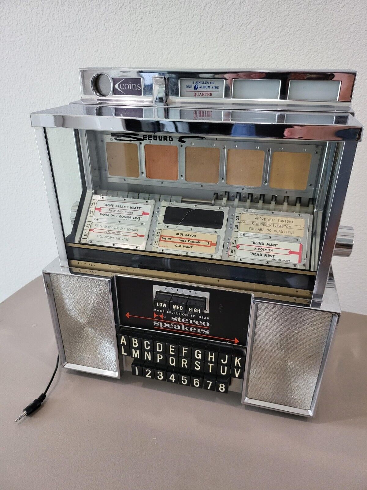 1960s seeburg table jukebox
