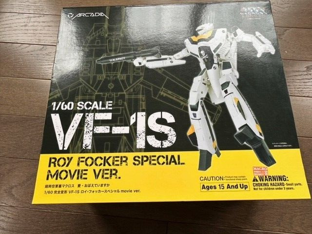 Arcadia Roy Focker Special Moviever 1/60 Scale Full Transformation Vf-1S new