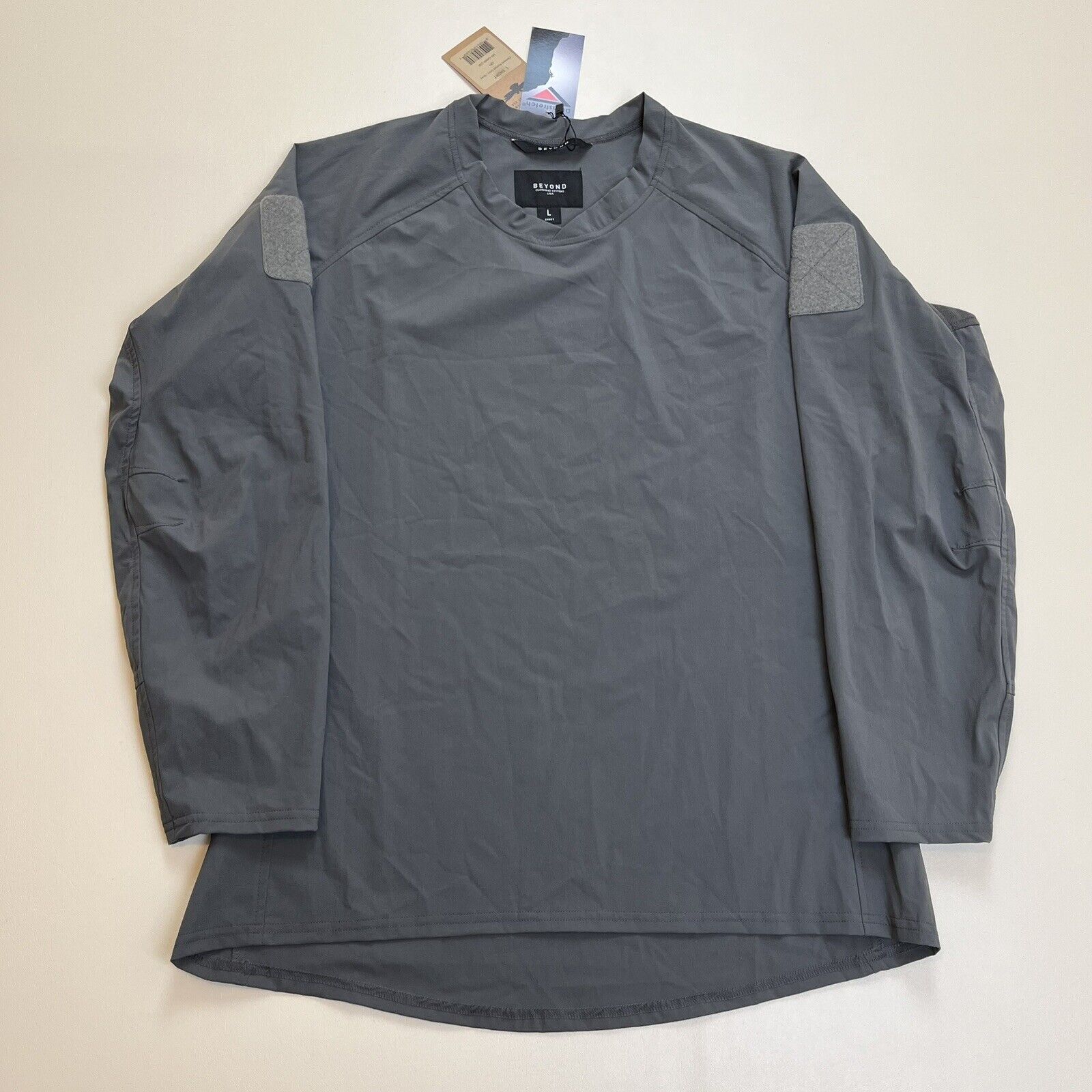 Beyond Clothing Element Roman Shirt - Grey - Large Short