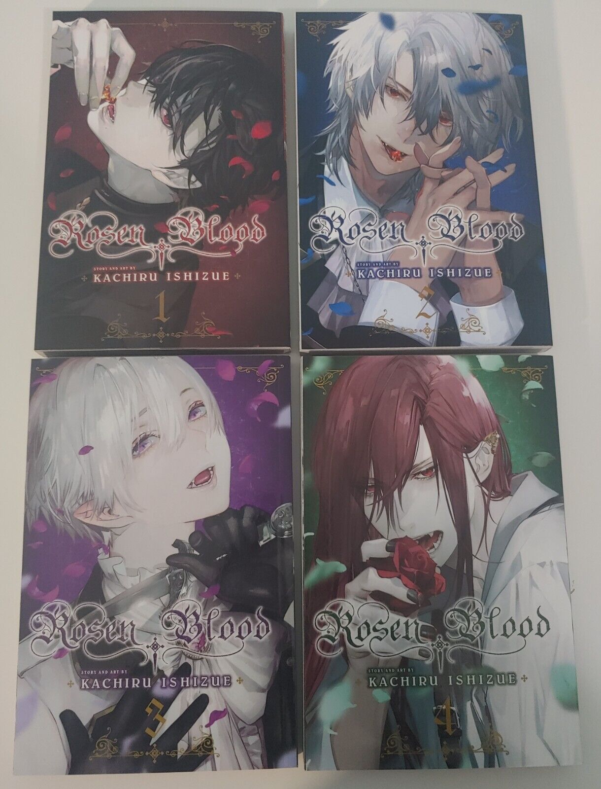 Rosen Blood Vol. 1-4 English Manga Set VIZ