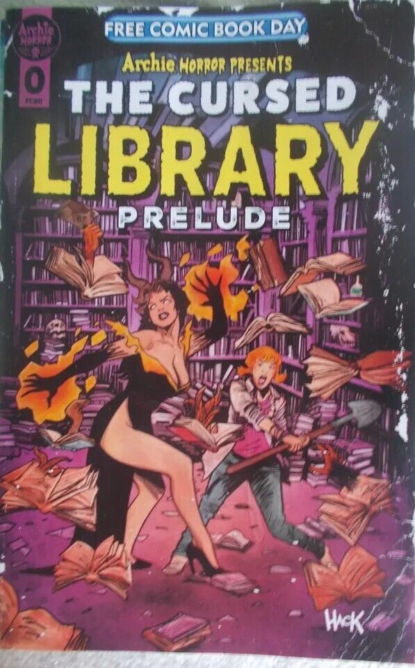 Archie Horror Presents The Cursed Library #0  FCBD 2024 NM