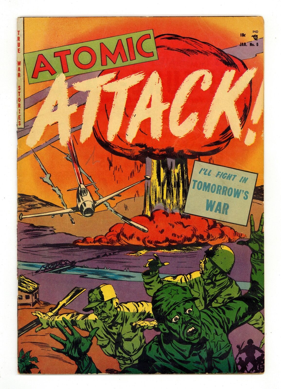 Atomic Attack #5 GD/VG 3.0 1953 Youthful