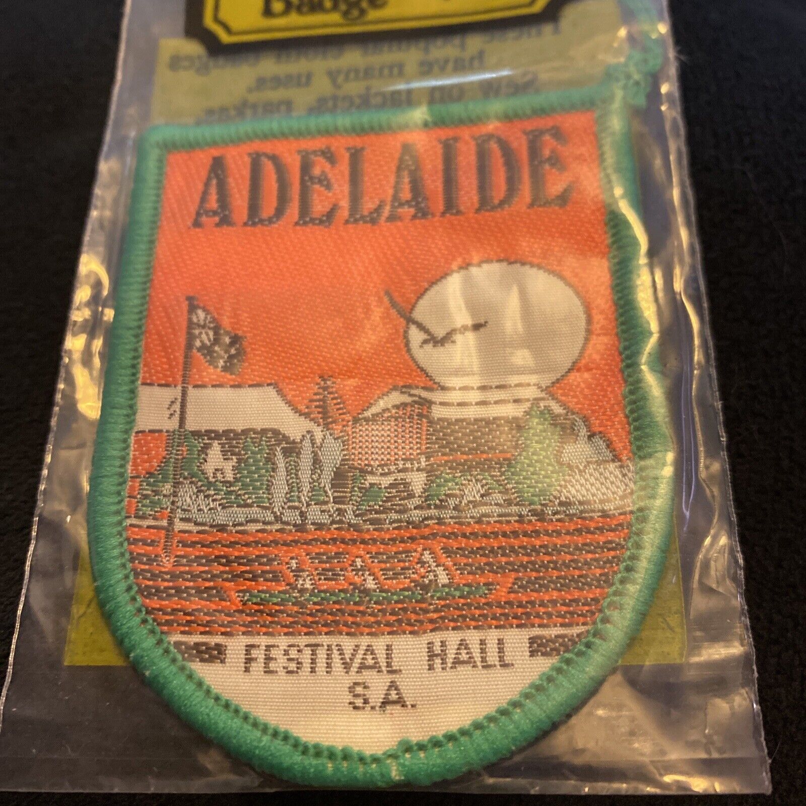 VTG ADELAIDE Festival Hall South Australia Sew On Patch