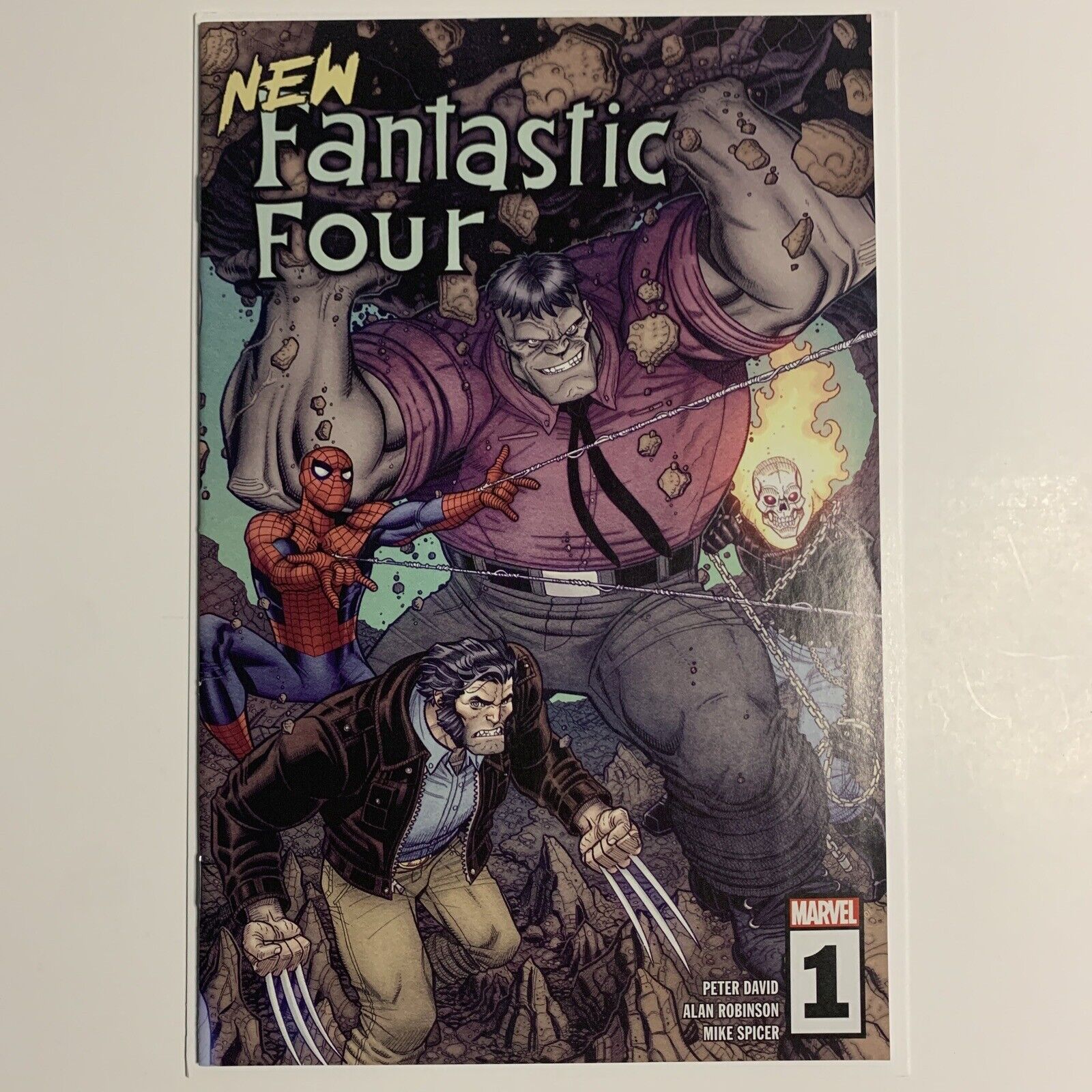 New Fantastic Four 1 2 3 4 5 Complete Set Peter David Marvel Comics