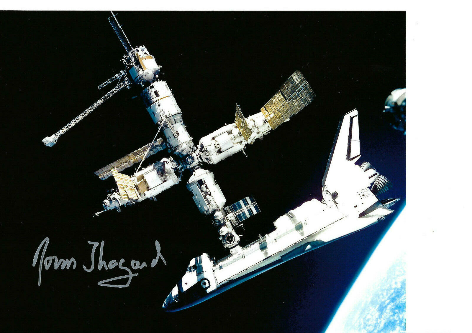 NASA Astronaut Norm Thagard Autograph  MIR STS-71