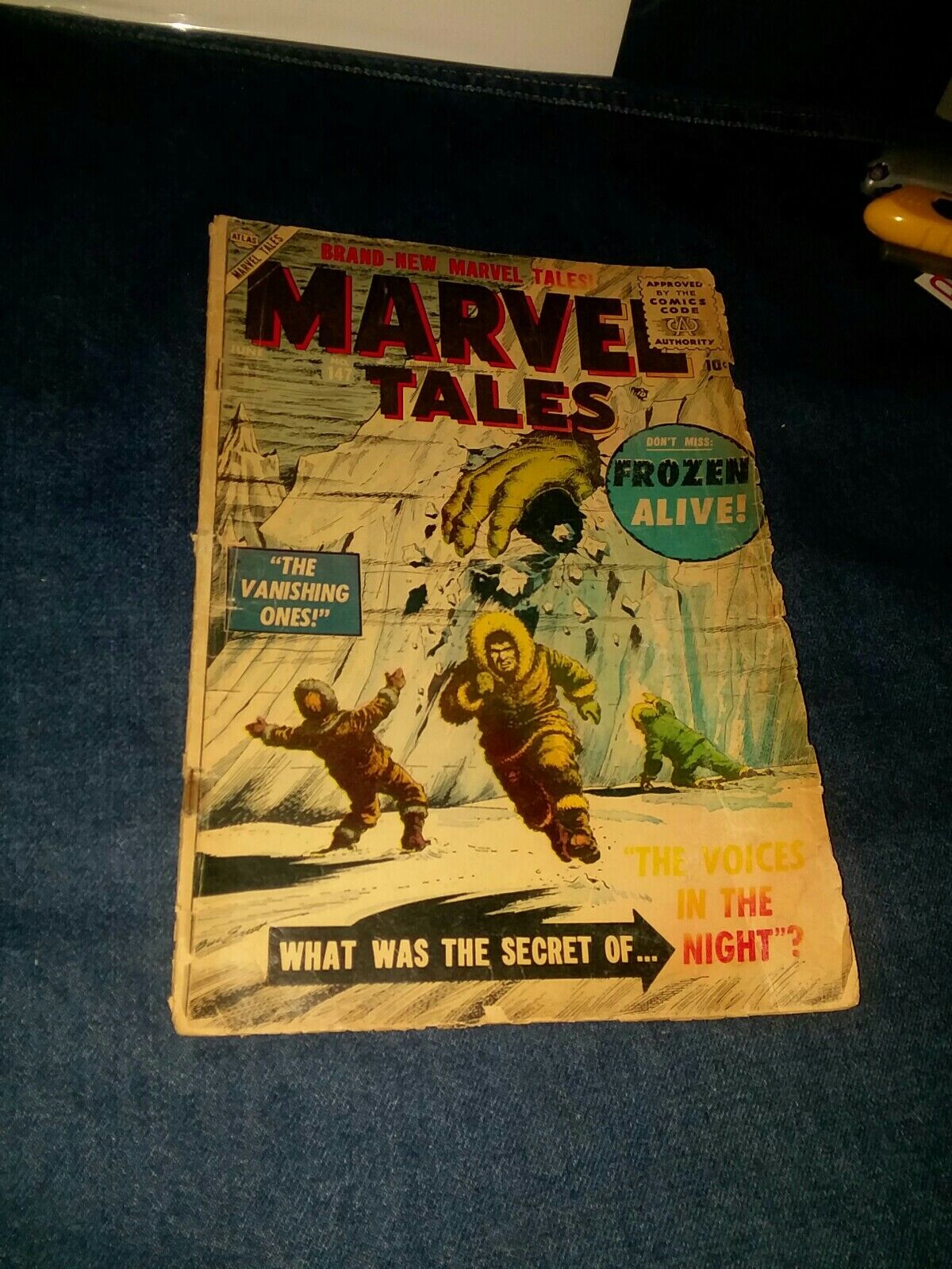 marvel tales #147 atlas comics 1956 Bill Everett cover ditko golden age horror