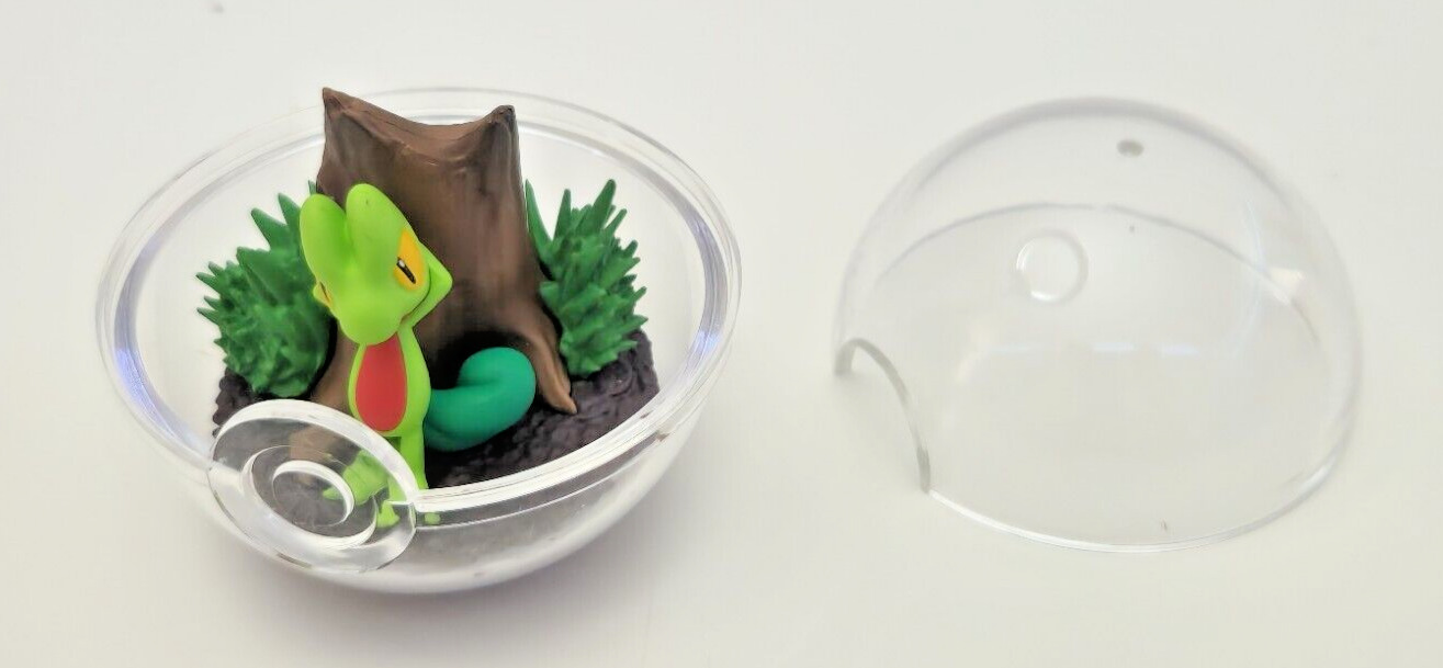 Pokemon Terrarium Collection 6 Treecko Figure RE-MENT Poke Ball Mini