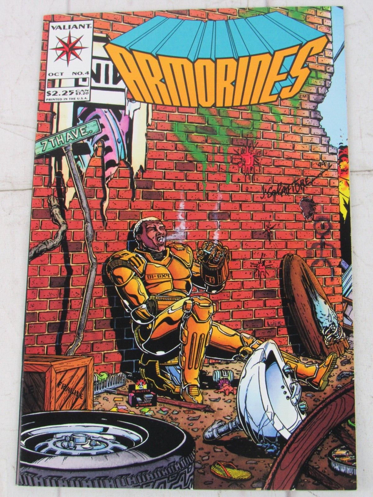 Armorines #4 Oct. 1994 Valiant Comics