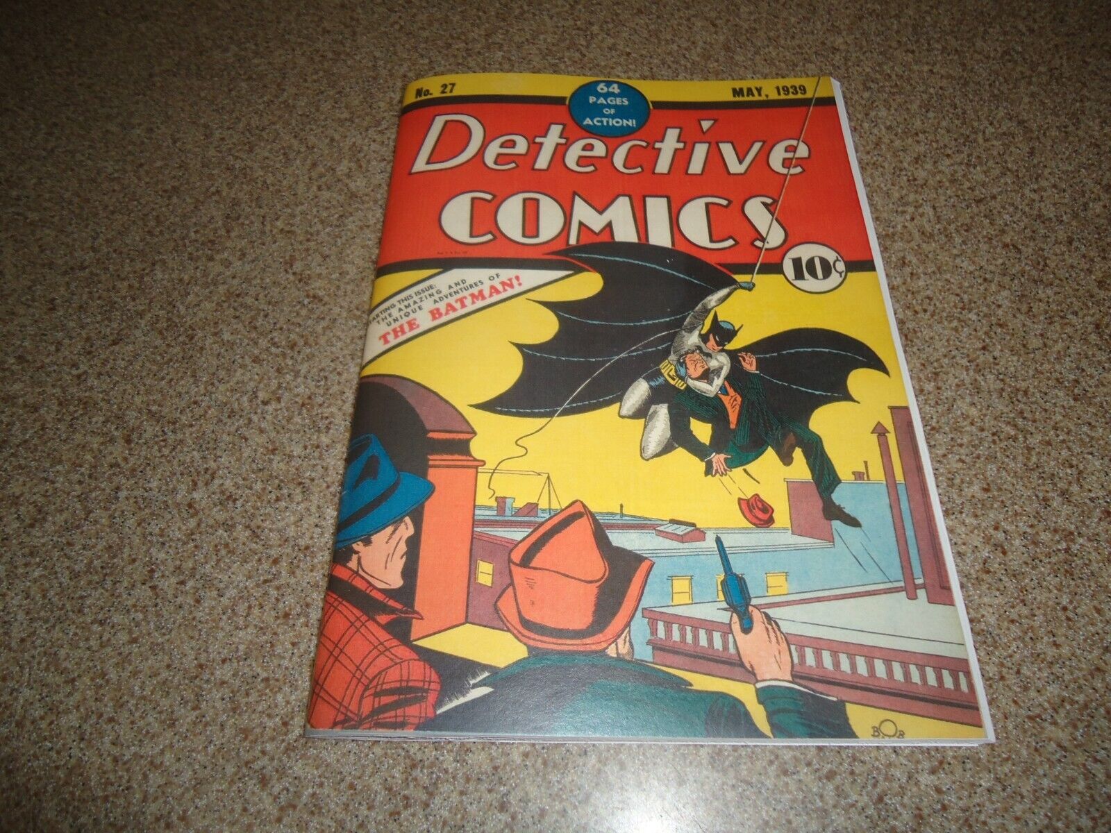 DETECTIVE COMICS #27 PHOTOCOPY EDITION THE FIRST APPEARANCE OF BATMAN
